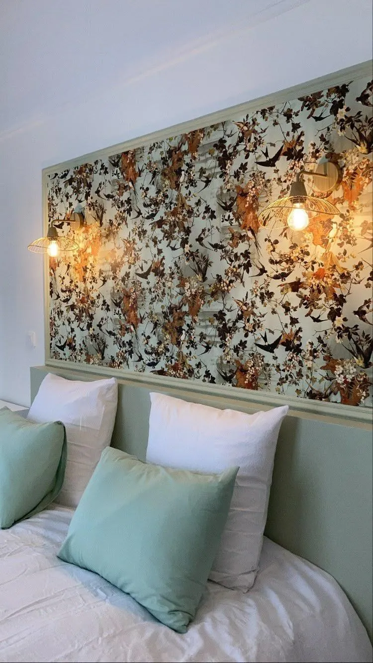 Chambre florale et apaisante — Projet particulier HSP-Concept