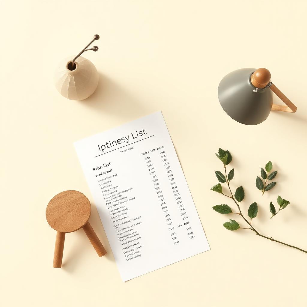 Shopping list mobilier et décoration
