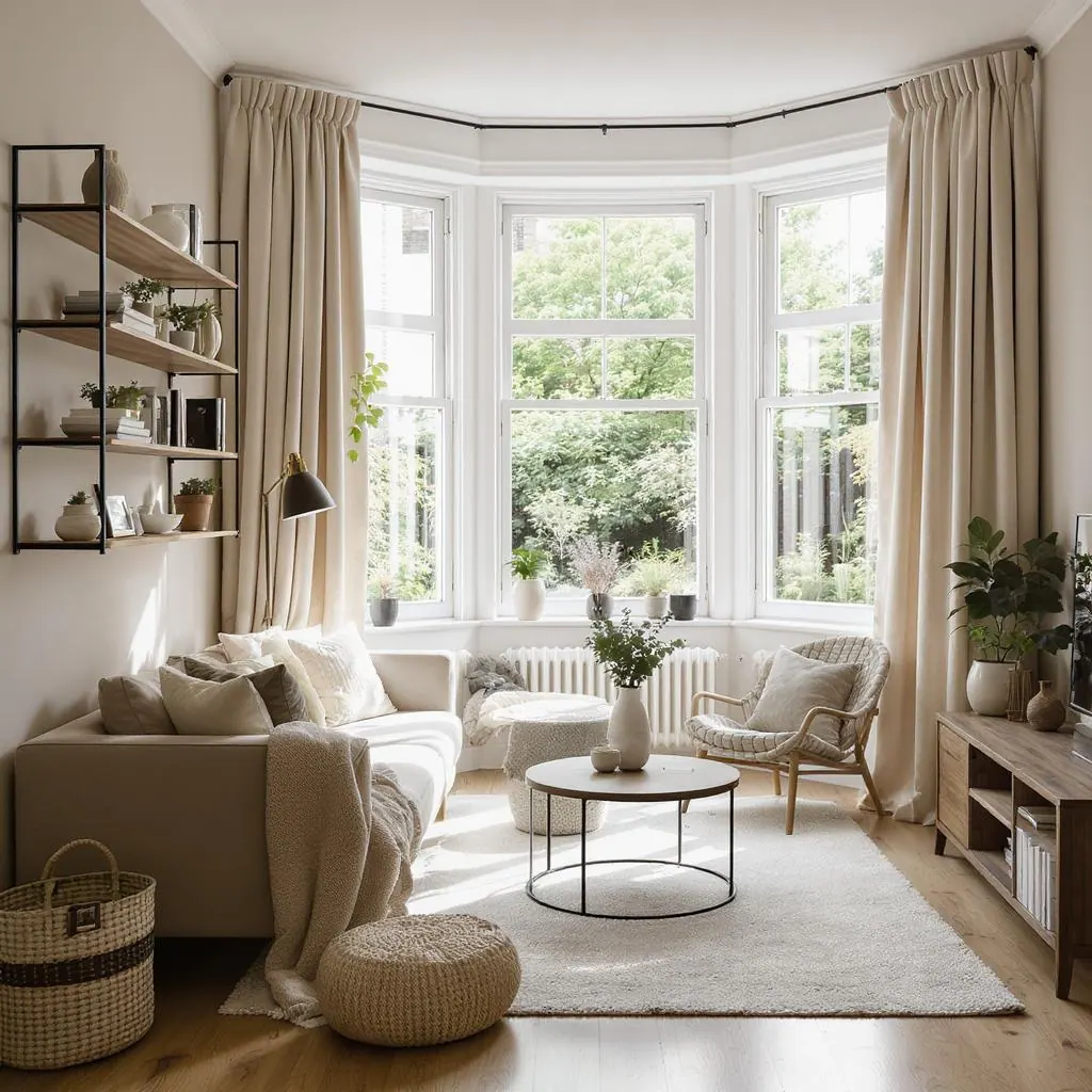 Salon lumineux · aménagement