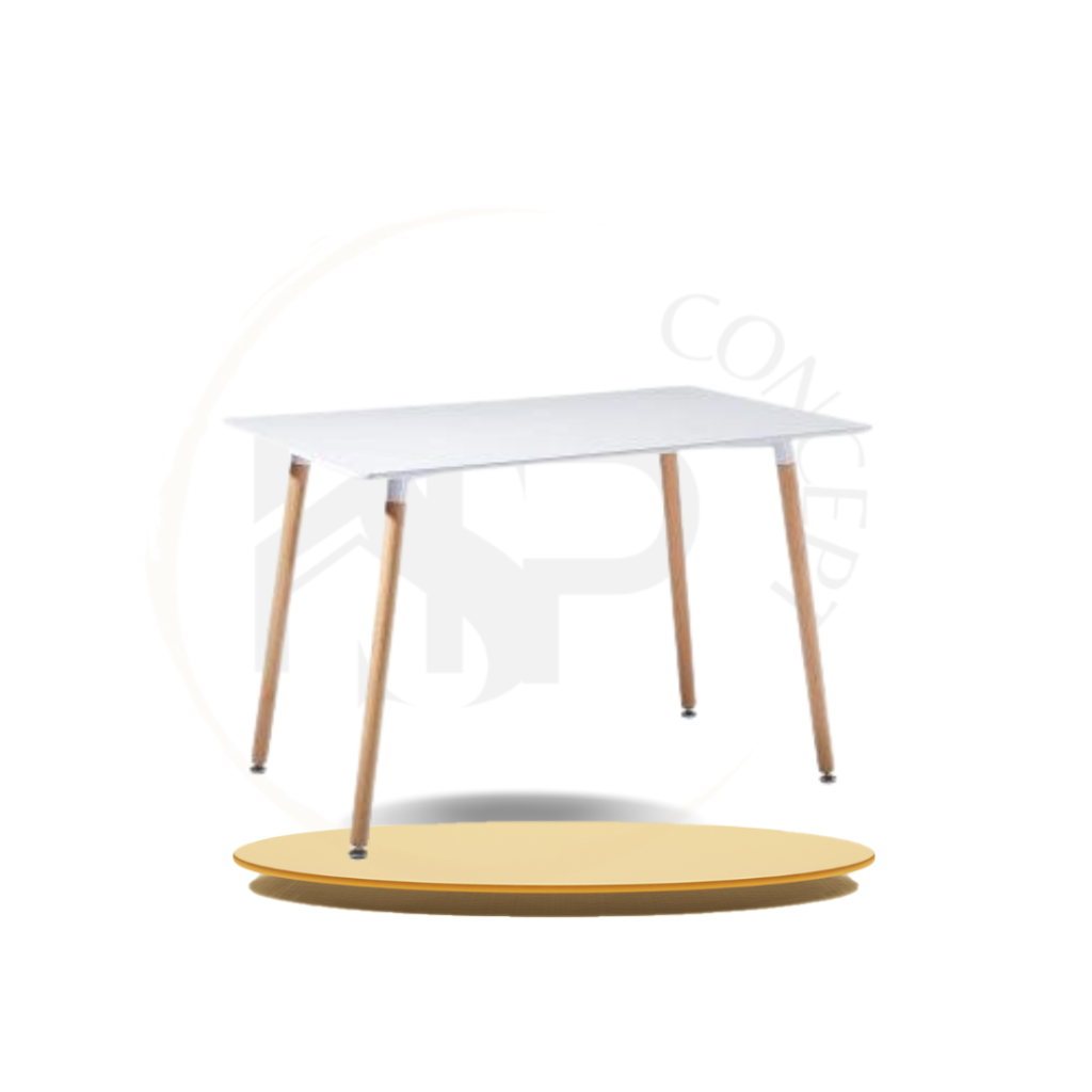 Découvrez notre table à manger en bois 110x70x72 cm, idéale pour les petits espaces. Design élégant, robuste et fonctionnelle, elle est parfaite pour votre salle à manger ou cuisine.