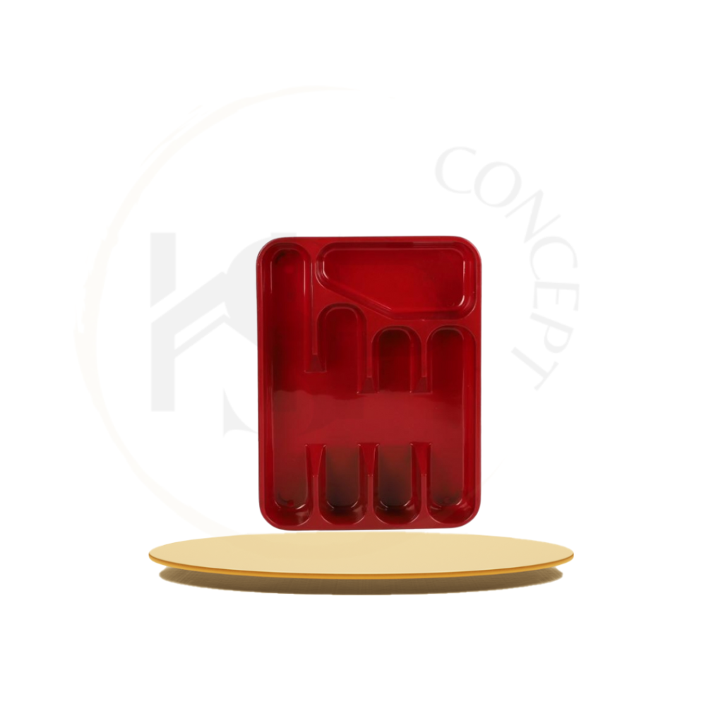 Optimisez l'espace de votre tiroir avec ce rangement de couverts à 5 compartiments, conçu pour vous offrir une organisation claire et pratique de vos ustensiles. Avec son design moderne et sa capacité à accueillir tous vos couverts, il est l'accessoire indispensable pour une cuisine bien rangée. chez HSP CONCEPT